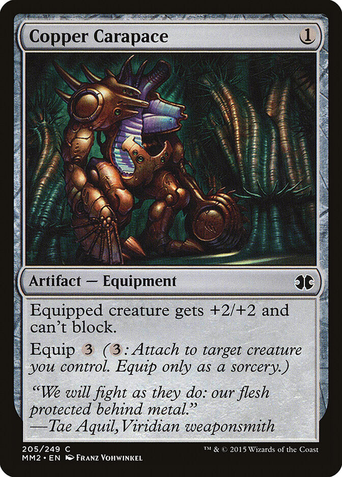 Copper Carapace (205) - Modern Masters 2015 (MM2)