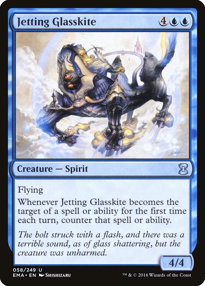 Jetting Glasskite (58) - Eternal Masters (EMA)