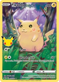 Pikachu (5) - Celebrations (CLB)