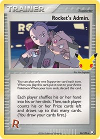 Rocket's Admin. (86) - Celebrations: Classic Collection (CCC)