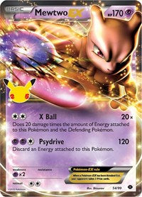 Mewtwo EX (54) - Celebrations: Classic Collection (CCC)