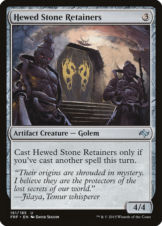 Hewed Stone Retainers (161) - Fate Reforged (FRF)