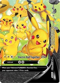 Pikachu V-Union - (SWSH142) - SWSH: Sword & Shield Promo Cards (SWSD)