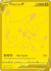 Pikachu V - (SWSH145) - SWSH: Sword & Shield Promo Cards (SWSD)