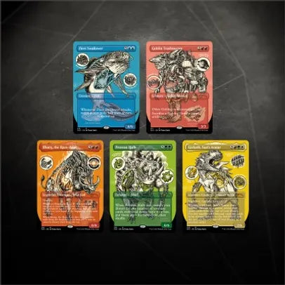 Secret Lair Drop: Showcase: Monster Anatomy 101 - Non-Foil Edition - Secret Lair Drop Series (SLD)