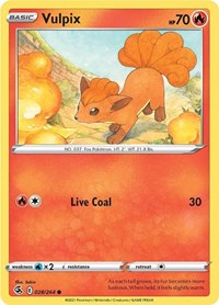 Vulpix (28) (28) - SWSH08: Fusion Strike (SWSH08)
