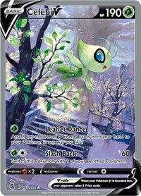 Celebi V (Alternate Full Art) (245) - SWSH08: Fusion Strike (SWSH08)
