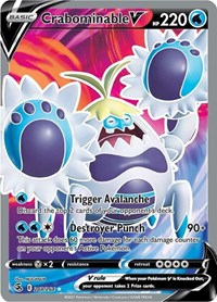 Crabominable V (Full Art) (248) - SWSH08: Fusion Strike (SWSH08)