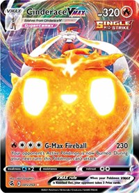 Cinderace VMAX (45) - SWSH08: Fusion Strike (SWSH08)
