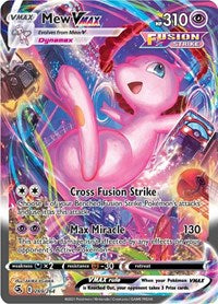 Mew VMAX (Alternate Art Secret) (269) - SWSH08: Fusion Strike (SWSH08)