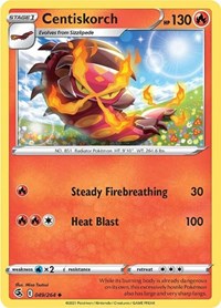 Centiskorch (49) (49) - SWSH08: Fusion Strike (SWSH08)