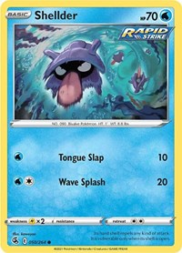 Shellder (50) - SWSH08: Fusion Strike (SWSH08)