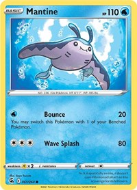 Mantine (61) - SWSH08: Fusion Strike (SWSH08)