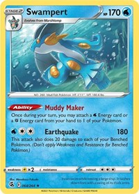 Swampert (64) - SWSH08: Fusion Strike (SWSH08)