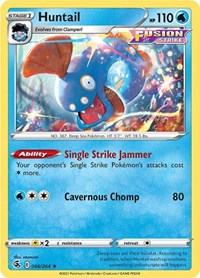 Huntail (66) - SWSH08: Fusion Strike (SWSH08)