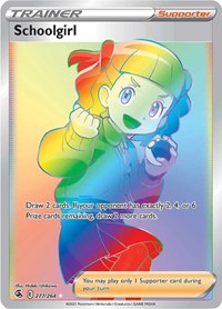 Schoolgirl (Secret) (277) - SWSH08: Fusion Strike (SWSH08)