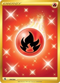 Fire Energy (Secret) (284) - SWSH08: Fusion Strike (SWSH08)