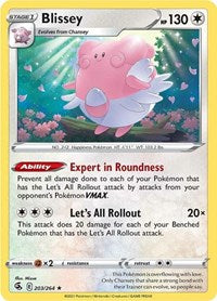 Blissey (203) - SWSH08: Fusion Strike (SWSH08)