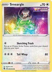 Smeargle (209) - SWSH08: Fusion Strike (SWSH08)