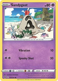 Sandygast (125) - SWSH08: Fusion Strike (SWSH08)