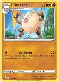 Primeape (134) - SWSH08: Fusion Strike (SWSH08)