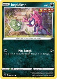 Impidimp (176) - SWSH08: Fusion Strike (SWSH08)