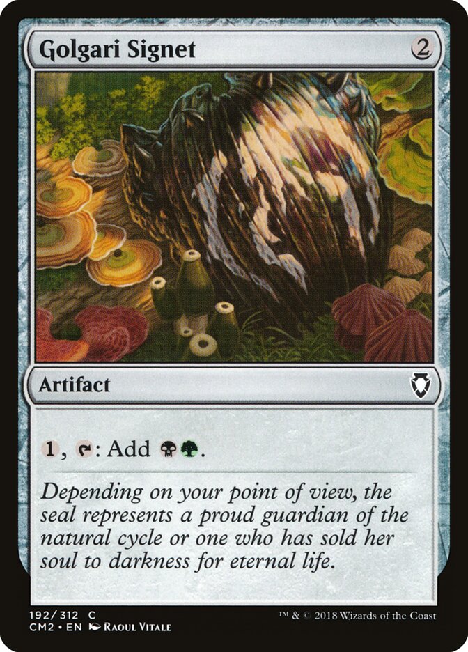Golgari Signet (192) - Commander Anthology Volume II (CM2)