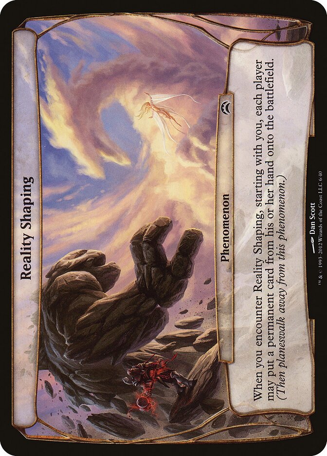 Reality Shaping (6) - Planechase 2012 Planes (OPC2)