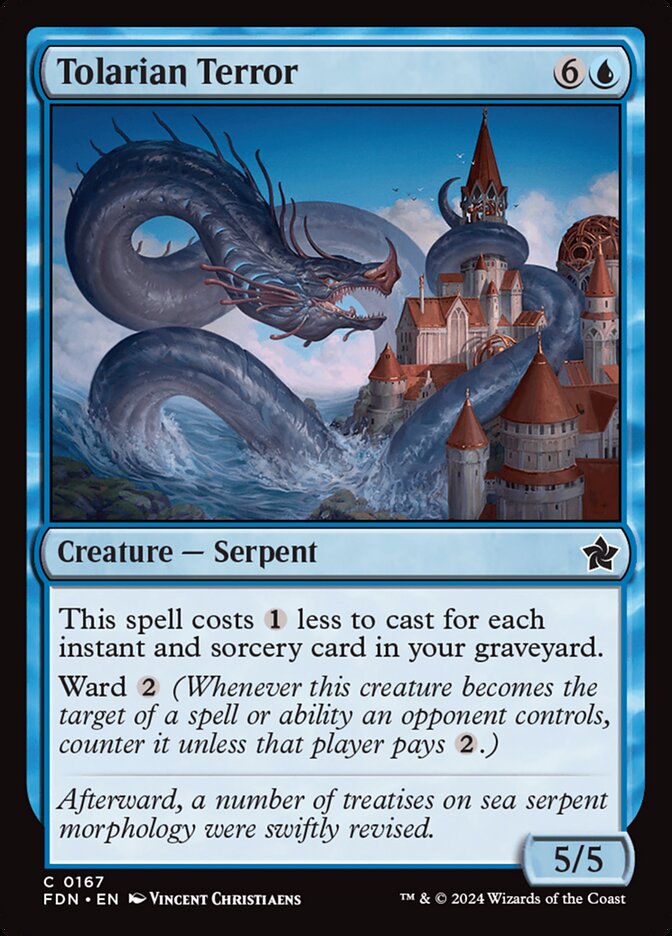 Tolarian Terror (167) - Foundations (FDN)