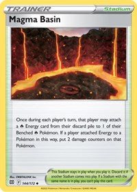 Magma Basin (144) - SWSH09: Brilliant Stars (SWSH09)