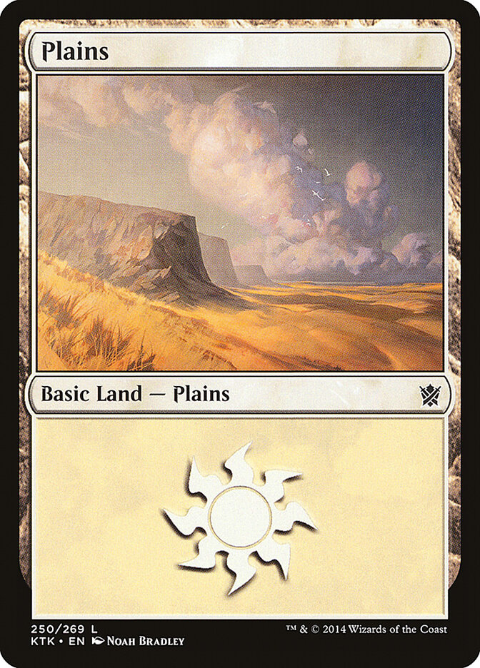 Plains (250) - Khans of Tarkir (KTK)
