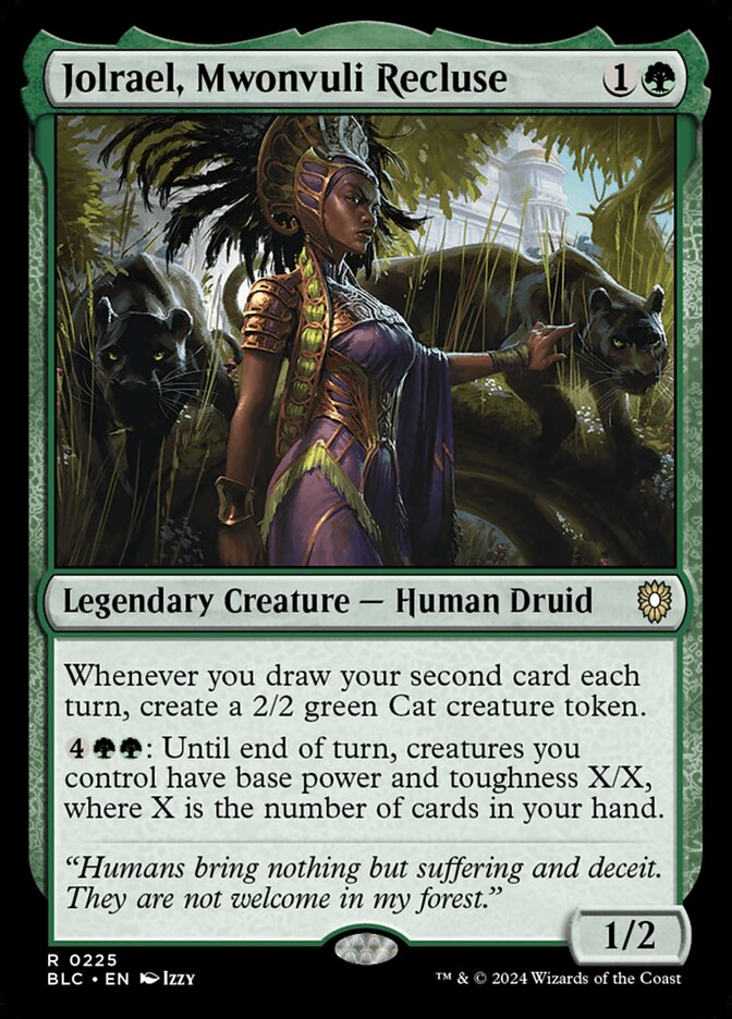 Jolrael, Mwonvuli Recluse (225) - Bloomburrow Commander (BLC)