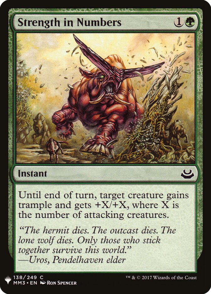 Strength in Numbers (MM3-138) - The List (PLST)
