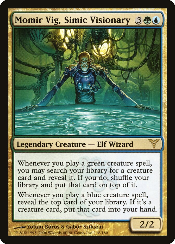 Momir Vig, Simic Visionary (118) - Dissension (DIS)