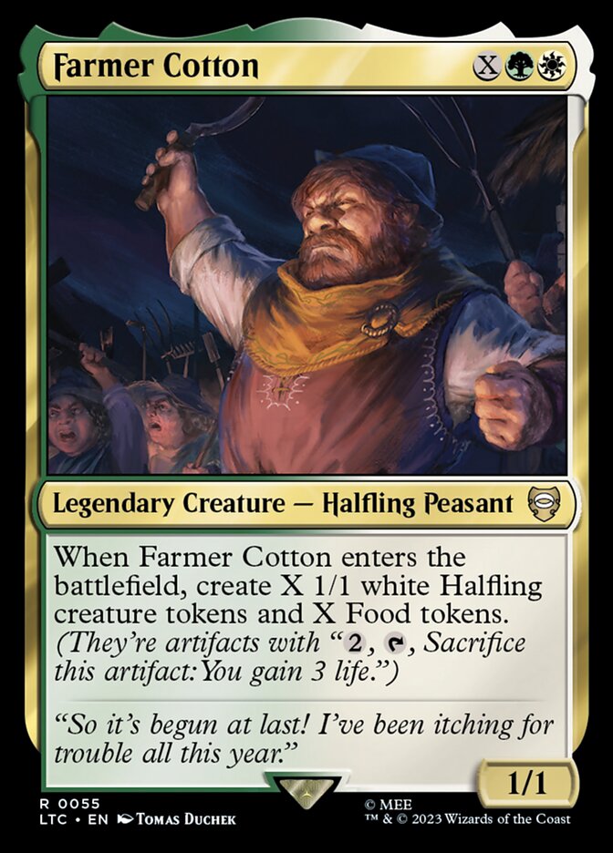 Farmer Cotton (55) - Tales of Middle-earth Commander (LTC)