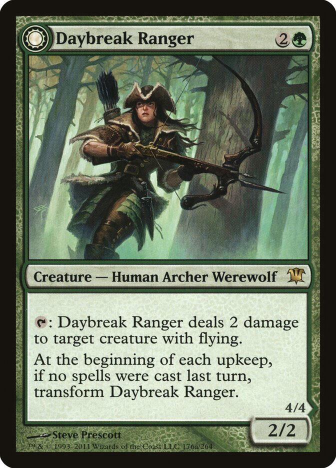 Daybreak Ranger // Nightfall Predator (176) - Innistrad (ISD)