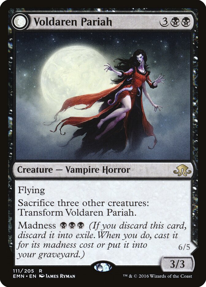 Voldaren Pariah // Abolisher of Bloodlines (111) - Eldritch Moon (EMN)