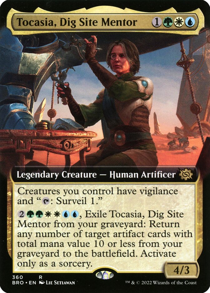 Tocasia, Dig Site Mentor (360) - The Brothers' War (BRO)