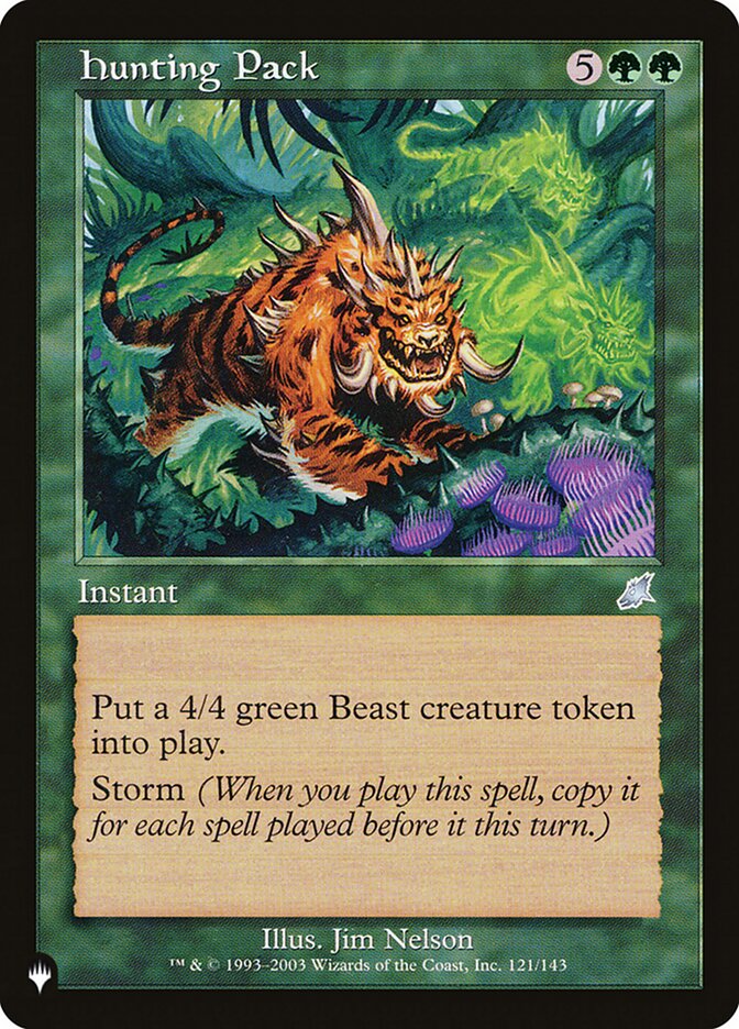 Hunting Pack (SCG-121) - The List (PLST)