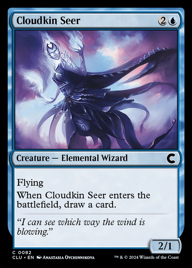 Cloudkin Seer (82) - Ravnica: Clue Edition (CLU)
