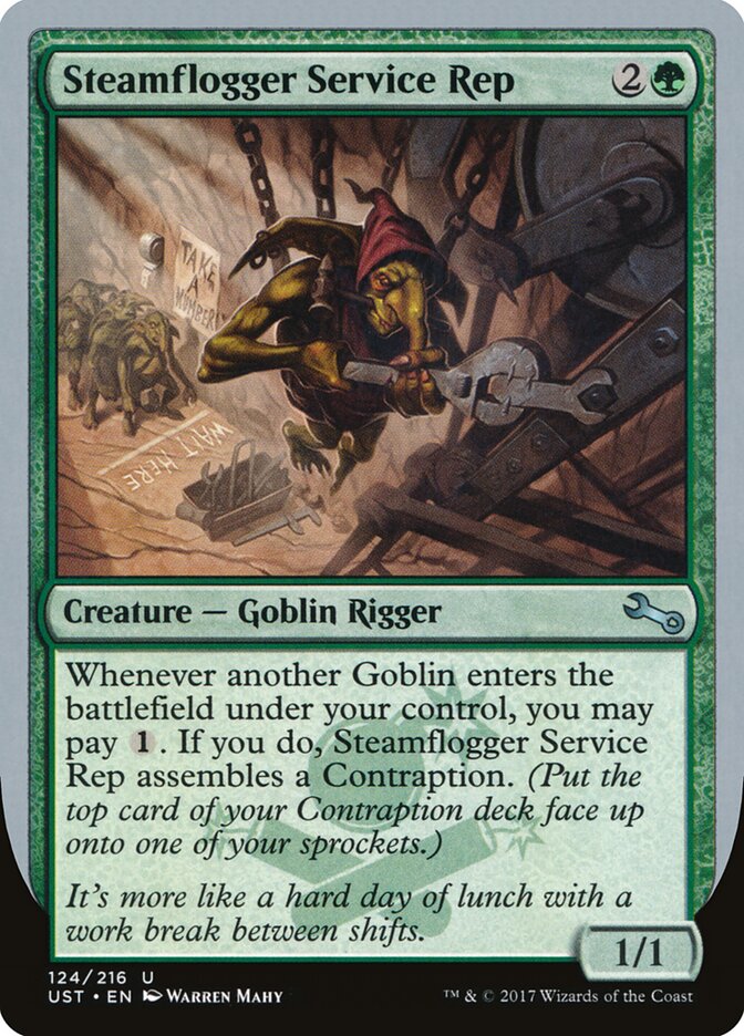 Steamflogger Service Rep (124) - Unstable (UST)