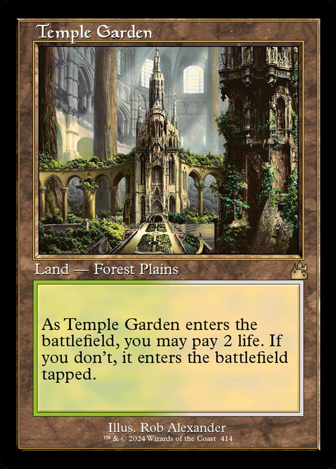 Temple Garden (414) - Ravnica Remastered (RVR)