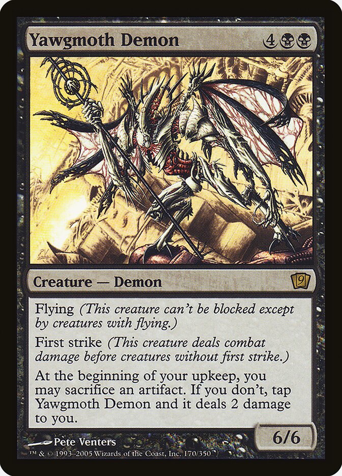 Yawgmoth Demon (170) - Ninth Edition (9ED)