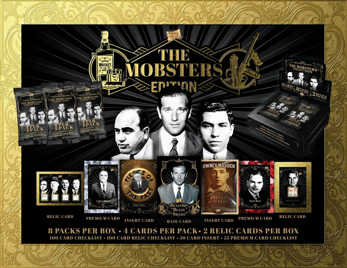 2025 Pieces of the Past The Mobsters Collection Hobby Box