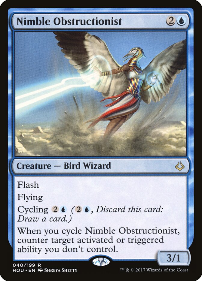 Nimble Obstructionist (40) - Hour of Devastation (HOU)