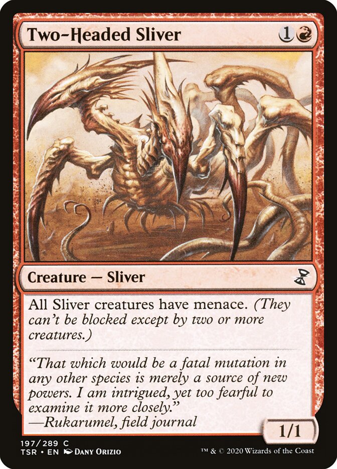 Two-Headed Sliver (197) - Time Spiral Remastered (TSR)