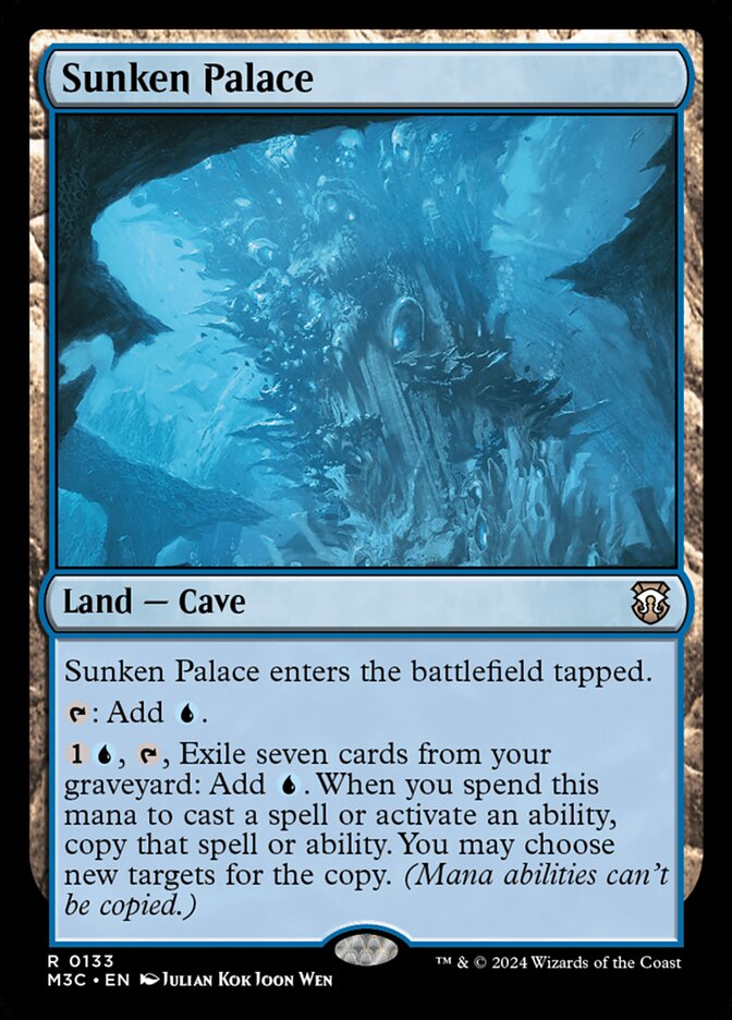 Sunken Palace (133) - Modern Horizons 3 Commander (M3C)