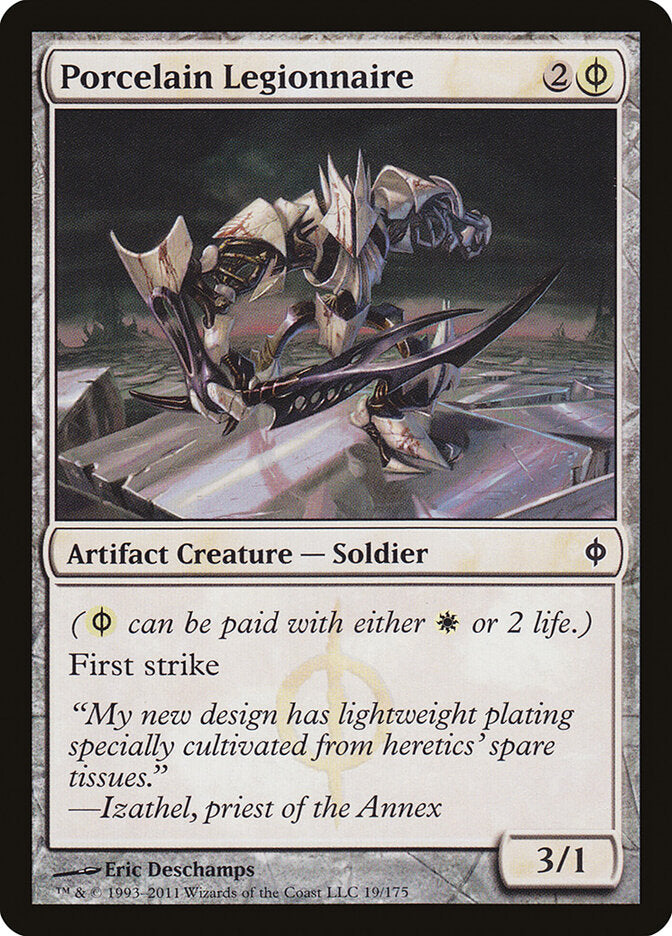 Porcelain Legionnaire (19) - New Phyrexia (NPH)