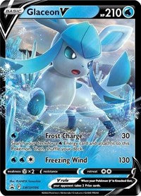Glaceon V - (SWSH196) - SWSH: Sword & Shield Promo Cards (SWSD)