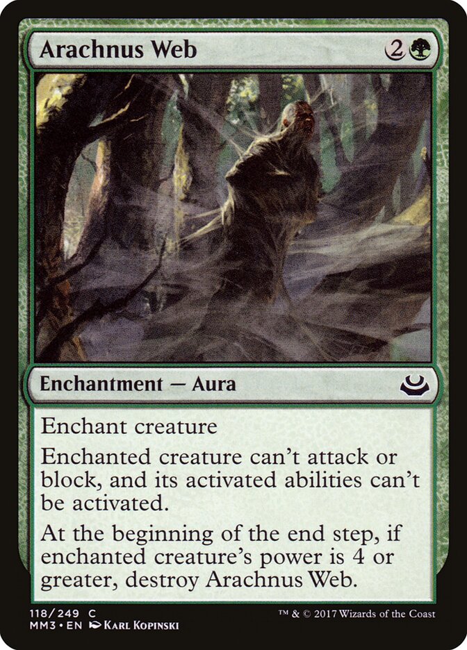 Arachnus Web (118) - Modern Masters 2017 (MM3)